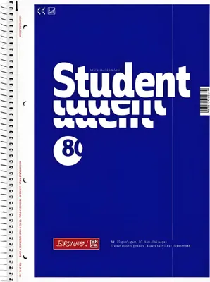 Produktbild von BRUNNEN Collegeblock A4 Lineatur 25 80 Blatt 1067925