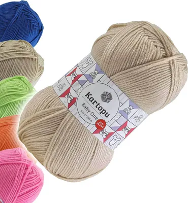 100g Strickgarn Kartopu BABY ONE Antipilling beige