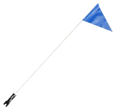 Image de Solidchoice - Drapeau de sécurité pour vélos, avec support pour une meilleure visibilité