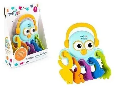 Produktbild von Oktopus mit Beißringen – Tulifun