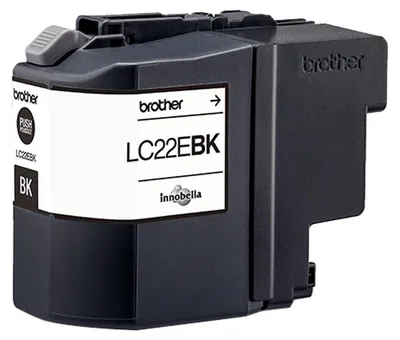 Produktbild von Brother LC22EBK Druckerpatrone 1 Stück(e) Original Schwarz