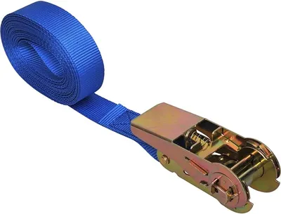 Productafbeelding van Proplus - Spanband, 5 meter, met ratel, blauw | Verpakking: 1 stuk