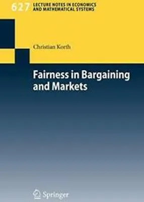 Produktbild von Fairness in Bargaining and Markets