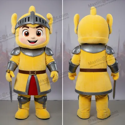 Immagine prodotto di Costume MASTICOT da cavaliere medievale dorato