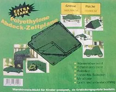 Produktbild von Gewebeplane 3,6 x 5,4 m Gewebe Plane Abdeckplane