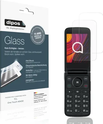 Obrázok produktu pre 2x dipos GlassAR TCL One Touch 4043D