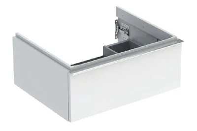 Produktbild von Geberit 502.310.01.2, Weiß, Chrom, 1 Schublade(n), 592 mm, 476 mm, 247 mm