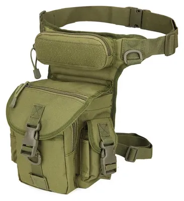 Produktbild von Verk 14455 Taktische Oberschenkeltasche, grün
