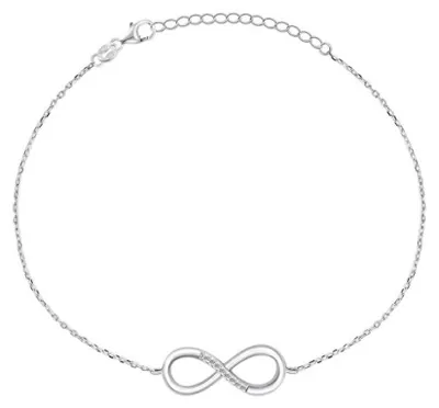 Immagine prodotto di Bracciale senza tempo in argento Infinity BRC48W