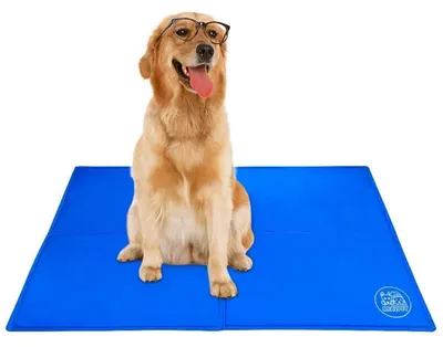 Obrázok produktu pre Chladiaca podložka pre domáce zvieratá, samochnadiaca podložka, posteľ pre mačky a psov, veľkosť XXL, 96x81x1 cm