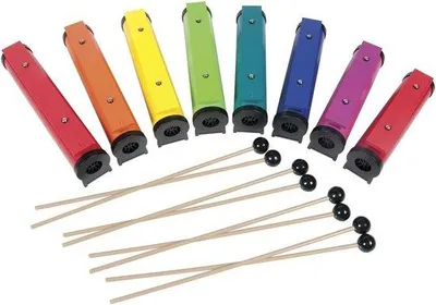 Produktbild von Glockenspiel Set 8-Töne - Mit Tasche und Schlägeln