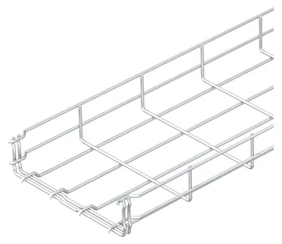 Produktbild von Obo Bettermann 6001076, Mesh cable tray, 3 m, Edelstahl, Edelstahl