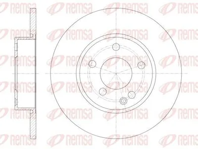 Produktbild von 2x REMSA Bremsscheibe 6674.00 vorne passend für MERCEDES-BENZ A-Klasse (W169)