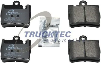 Produktbild von TRUCKTEC AUTOMOTIVE Bremsbeläge Satz Hinten Bremsklötze passend für MERCEDES-BENZ S-Klasse Limousine (W220) 02.35.110