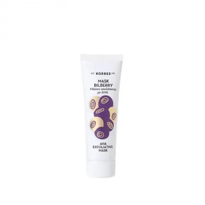 Produktbild von KORRES Beauty Shots AHA Peeling-Maske mit Heidelbeere 18 ml