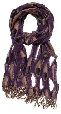 Image de Belle écharpe, multicolore, unie, pour hommes et femmes, dimensions : 40 x 180 cm, couleur : violet