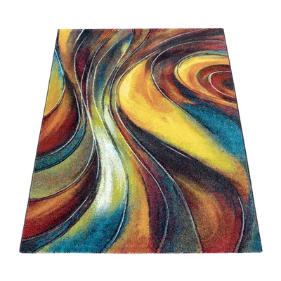 Produktbild von Paco Home Teppich Modern Designer Teppich Bunter Farbmix Gemustert 200x290 cm