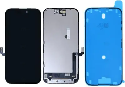 Produktbild von starfix LCD Display + Touchscreen kompatibel mit Apple iPhone 16, schwarz