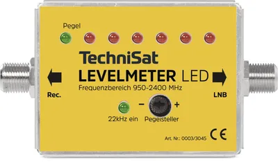 Produktbild von TechniSat Levelmeter LED | LED-Pegelanzeige zu Einstellung der Satellitenantenne