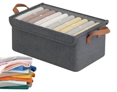 Imagen del producto de Organizador de ropa plegable con asas