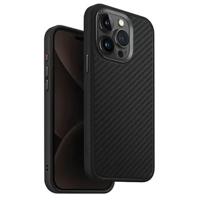 Obrázek produktu pro Pouzdro Uniq Keva Magclick Charging Do Iphone 15 Pro Max - černé