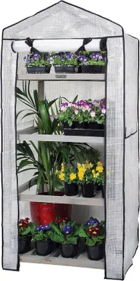 Produktbild von Graue Holzgartenhaus Abdeckung
