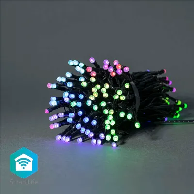 Immagine prodotto di Nedis SmartLife Luci di Natale - stringa - Wi-Fi - RGB - 168 LED - 20,0 m - Android / IOS