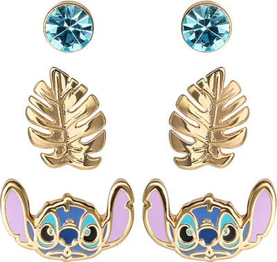 Immagine prodotto di Orecchini Orecchini con borchie Disney Gold Collection Lilo & Stitch - bambino