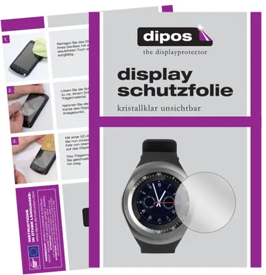 Produktbild von 2x Schutzfolie für TrendGeek TG-SW1 Smartwatch klar Displayschutzfolie Display