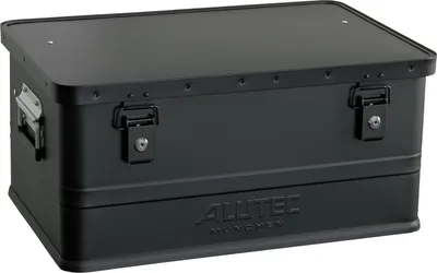 Produktbild von ALUTEC Aluminiumbox Classic 48  Schwarz, 48 ltr., (LxBxH) 550 X 350 X 250 mm