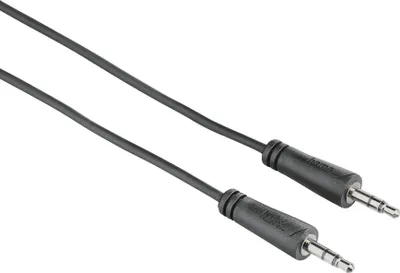 Obrázek produktu pro HAMA audio kabel 3,5 mm-3,5 mm černý 1,5 m