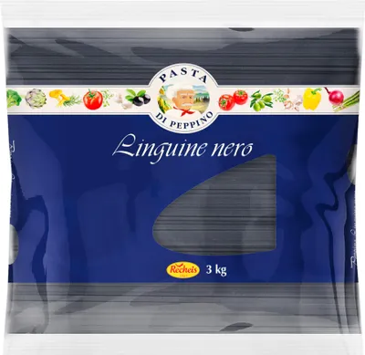 Produktbild von Recheis Peppino Linguine nero 3000g