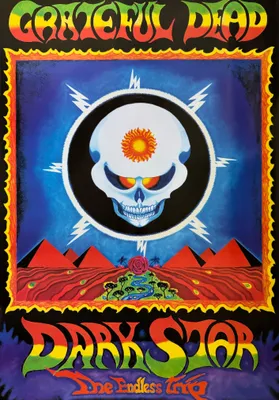 Zdjęcie produktu dla Grateful Dead - Dark Star - 1969 - Plakat - 60x84 cm