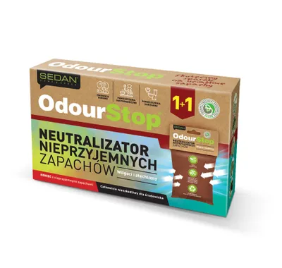 Zdjęcie produktu dla ODOURSTOP - neutralizator nieprzyjemnych zapachów (500G)