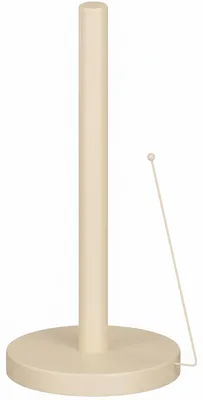 Standhafter Küchenrollenhalter mit Stange, Crème