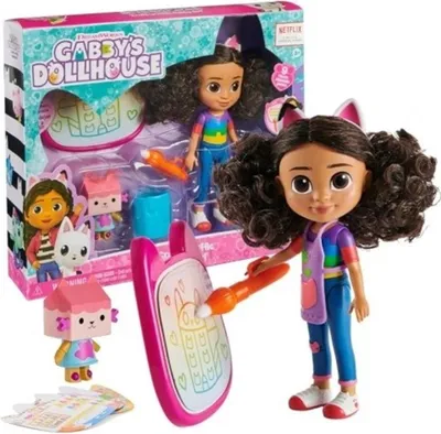 Obrázok produktu pre Gabby's Dollhouse GDH DOL GabbyDlxCrftDoll GML, Malá bábika, Univerzálny, 3 rok / roky, Dievča, 440 g, Viacfarebný