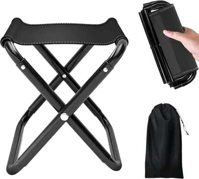 Obrázok produktu pre Kempingová stolička Skladacia, Mini Skladacia stolička, 30 cm, Ľahká, Pre vonkajšie aktivity