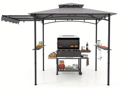 Obrázek produktu pro Kryt na gril – Pavilon pro grilování – Zahradní pavilon – Stan pro grilování – Kryt pro gril – Prostorný design