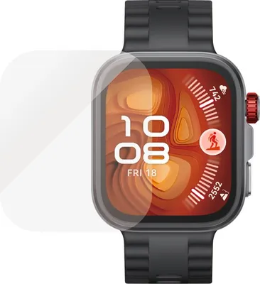 Produktbild von PanzerGlass ® Displayschutz Huawei Watch Fit 4 Pro, Huawei, Huawei - Watch Fit 4 Pro, Trockene Anwendung, Kratzresistent, Schockresistent, Transparent, 1 Stück(e)