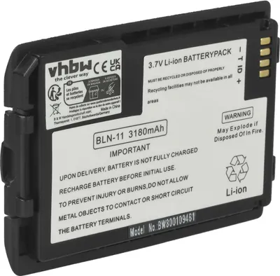 Produktbild von vhbw Akku kompatibel mit EADS Tetra Cassidian TH1N, P8GR Funkgerät, Walkie Talkie (3180 mAh, 3,7 V, Li-Ion)