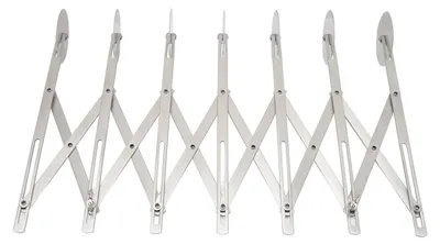 Imagen del producto de Cortador de masa RVS de 7 cuchillas para panadería