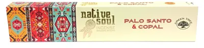 Produktbild von Räucherstäbchen Green Tree Native Soul "Palo Santo & Copal" 15gr.