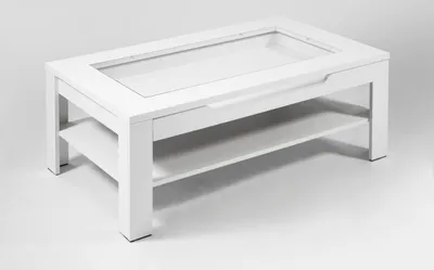 Produktbild von Couchtisch >RALPH< in Weiß 110 x 43 x 67 cm (BxHxT)