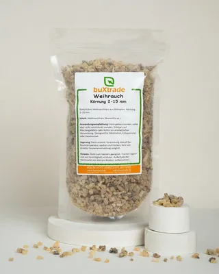 Produktbild von 1 kg Weihrauch | Äthiopien | Harz | Boswelia spp. | Harzstücke | Buxtrade