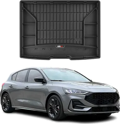 Image de Tapis de Coffre pour Ford Focus mk4 2019-2025 5Portes TPE Noir