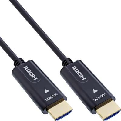 Immagine prodotto di Cavo InLine® HDMI AOC, HDMI ad alta velocità con Ethernet 4K/60Hz plug/plug 50m