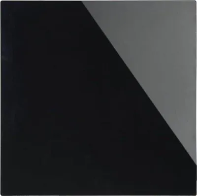 Productafbeelding van Famanu Glas memo bord, 48 x 48 cm - Zwart - Notitiebord