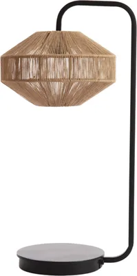 Image de Light & Living - lampe de table - Lyra - noir - métal - E27 - 8054584