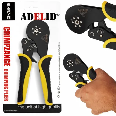 Produktbild von Crimpzange Presszange 0,08-16,0 mm² Aderendhülsen Aderendhülsenzange X-Force