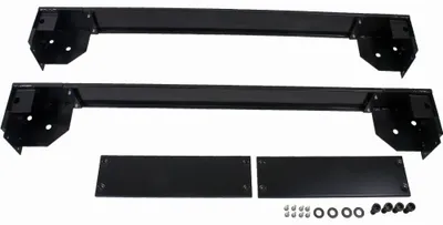 Produktbild von Rockstable 19" Sockel, Rollenplattform, SPCC, Stahl, Schwarz, 1 Stück(e)